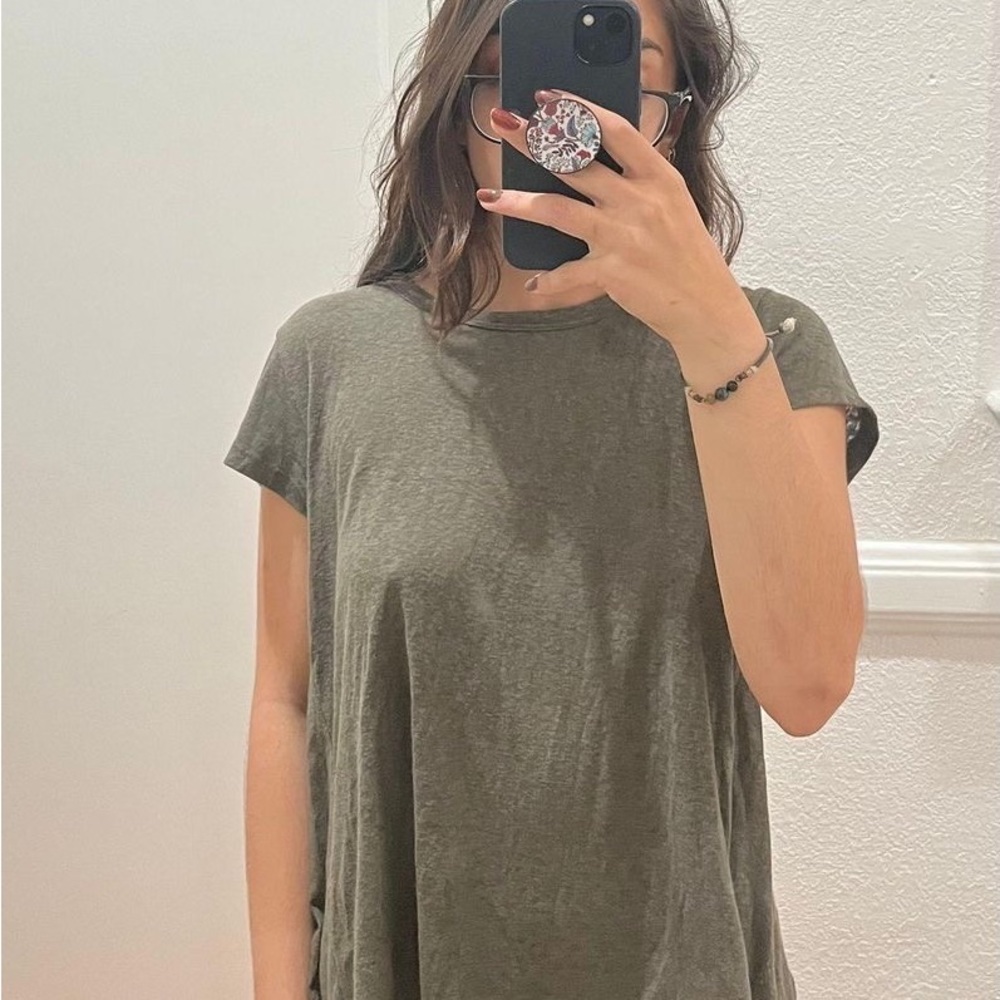Abercrombie & Fitch Olive Top